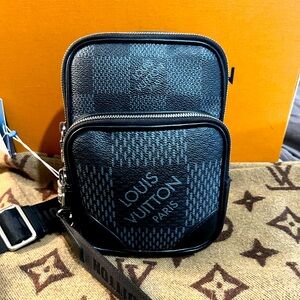 Louis Vuitton Damier Graphite Amazone Sling Bag